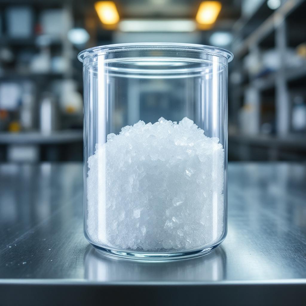 Metasilicato de sodio cristales